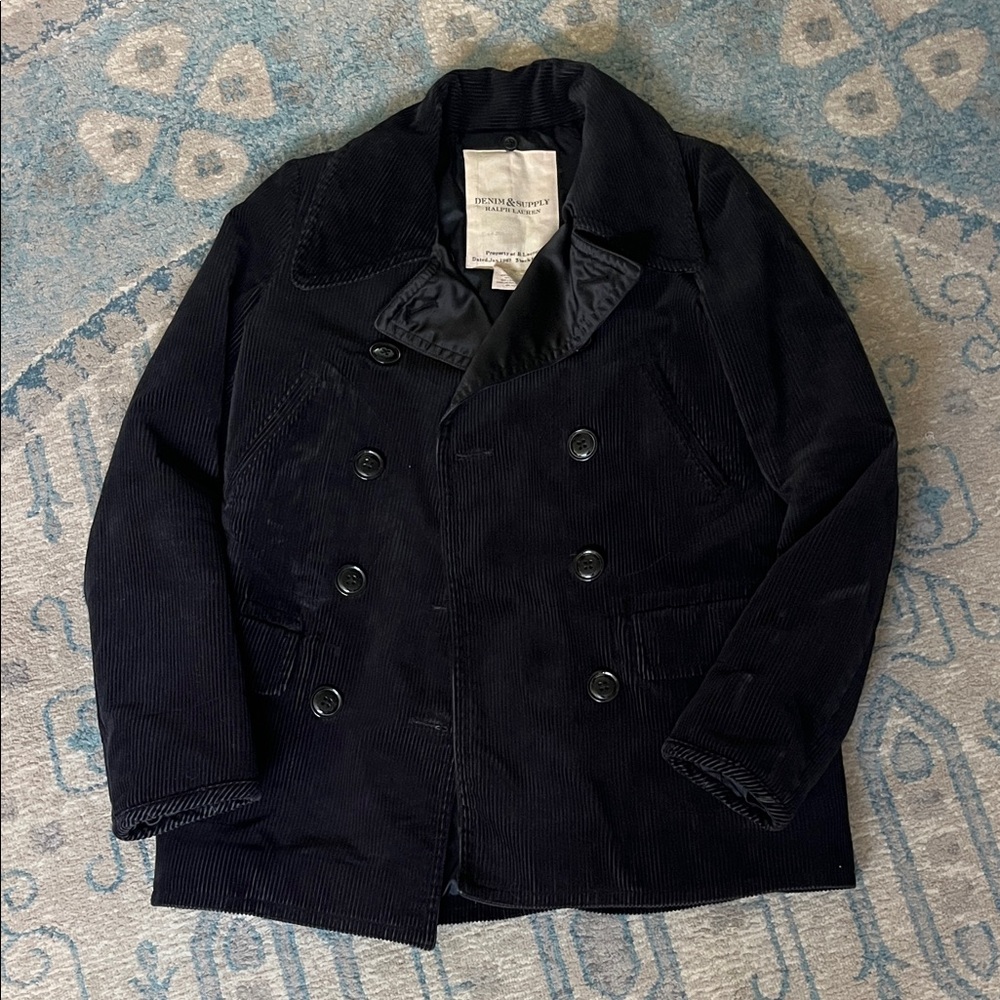 Ralph Lauren Black Corduroy Jacket